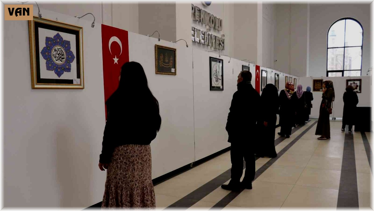 Van'da hat sanatı sergisi