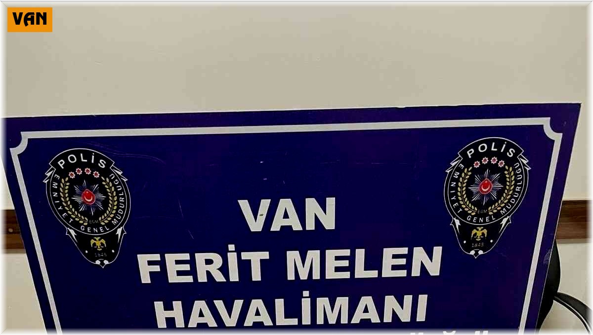 Van'da hava yoluyla uyuşturucu sevkiyatı polise takıldı