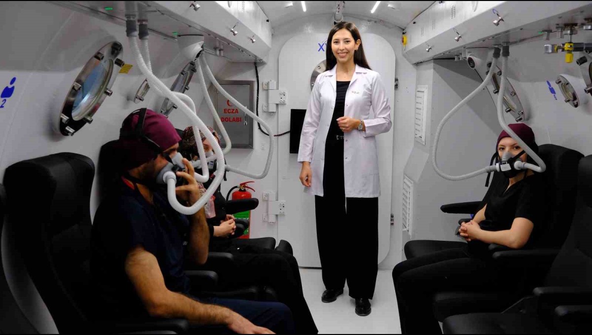 Van'da hiperbarik oksijen tedavi merkezi son teknolojiyle yenilendi