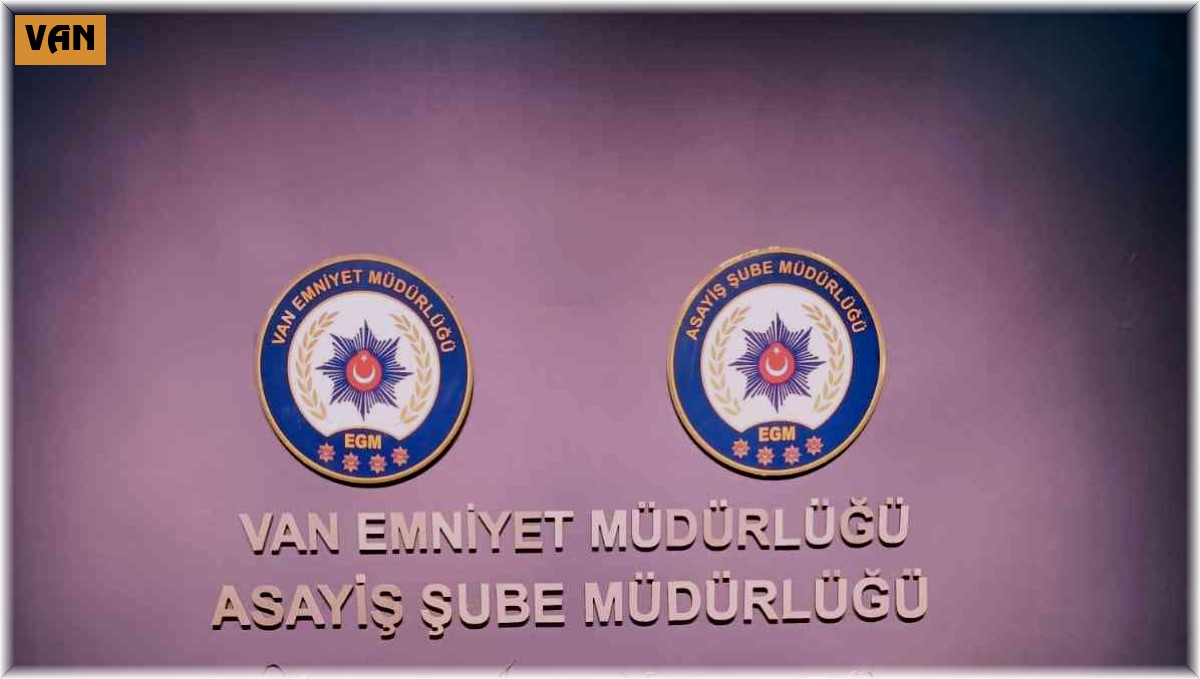 Van'da hırsızlık operasyonu: 7 gözaltı