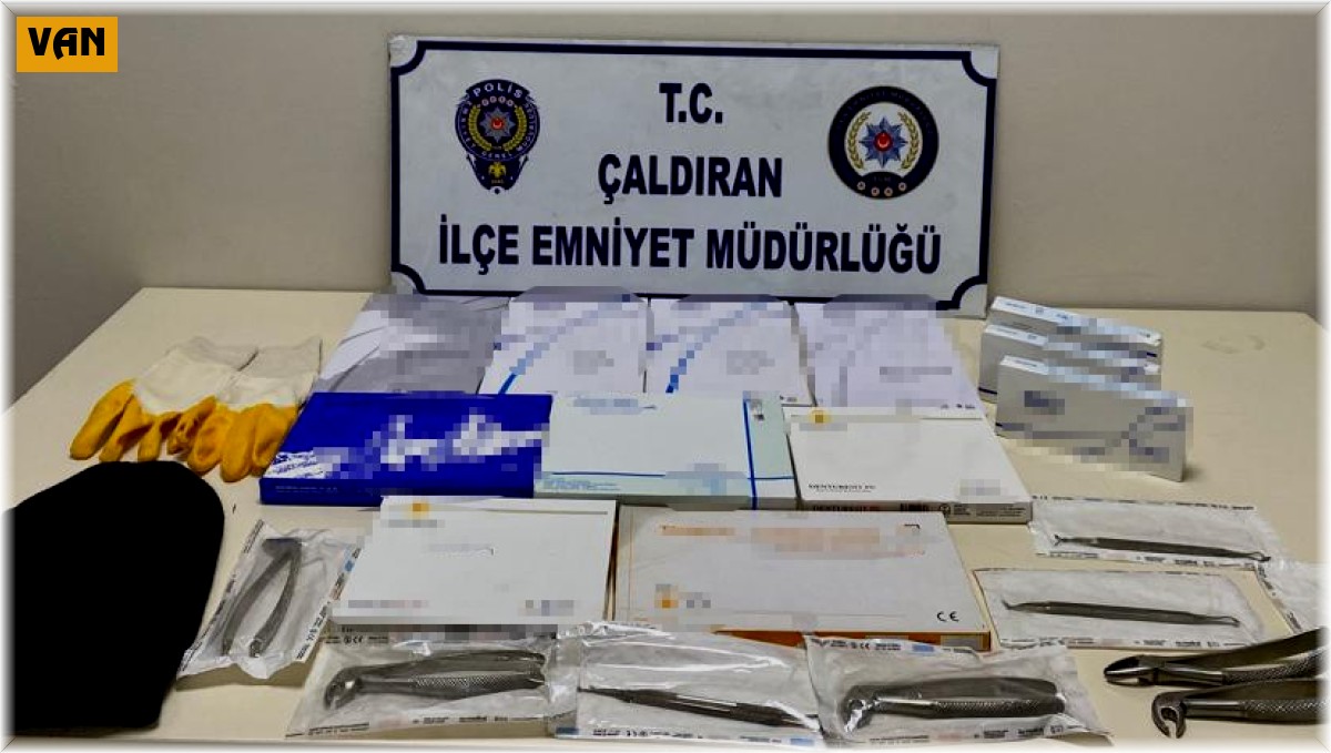 Van'da hırsızlık yaptığı tespit edilen bir kişi yakalandı