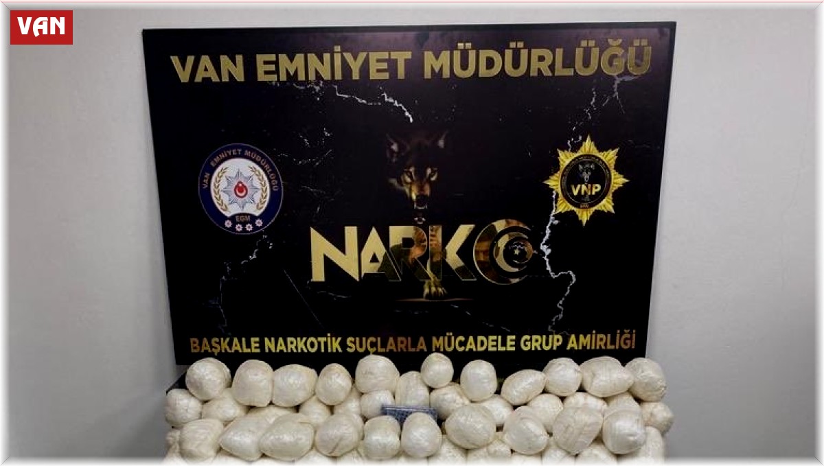 Van'da İHA destekli operasyon: 340 kilo uyuşturucu ele geçirildi