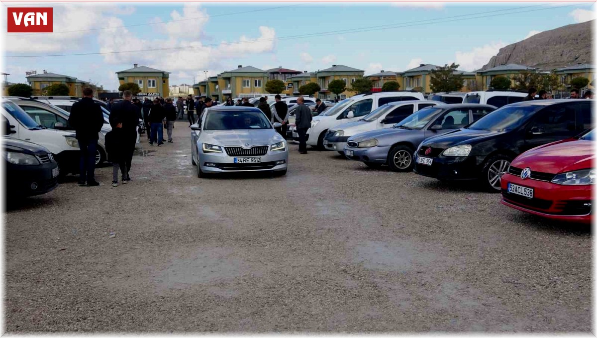 Van'da ikinci el araç fiyatlarında sert düşüş