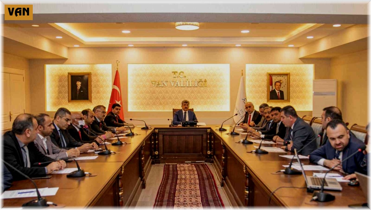 Van'da 'İl İstihdam ve Mesleki Eğitim Kurulu' toplandı