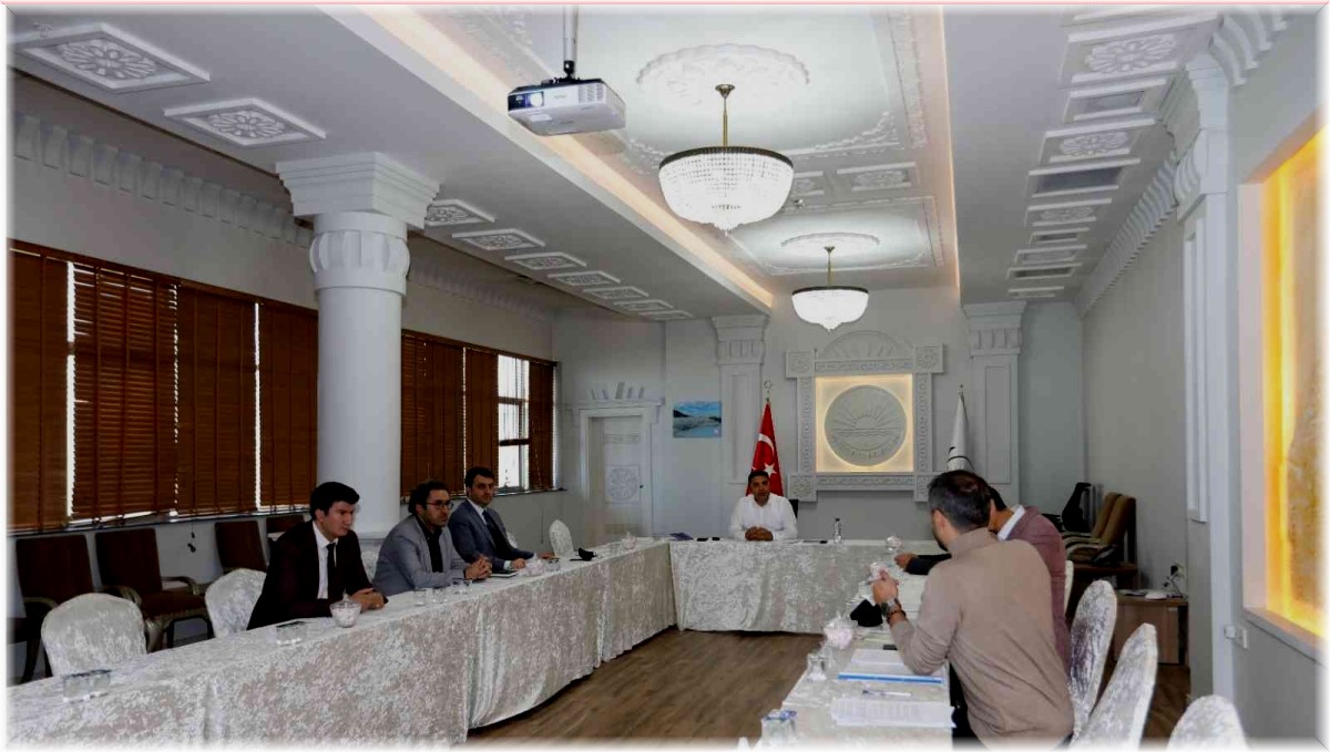 Van'da 'imar değerlendirme toplantısı' yapıldı