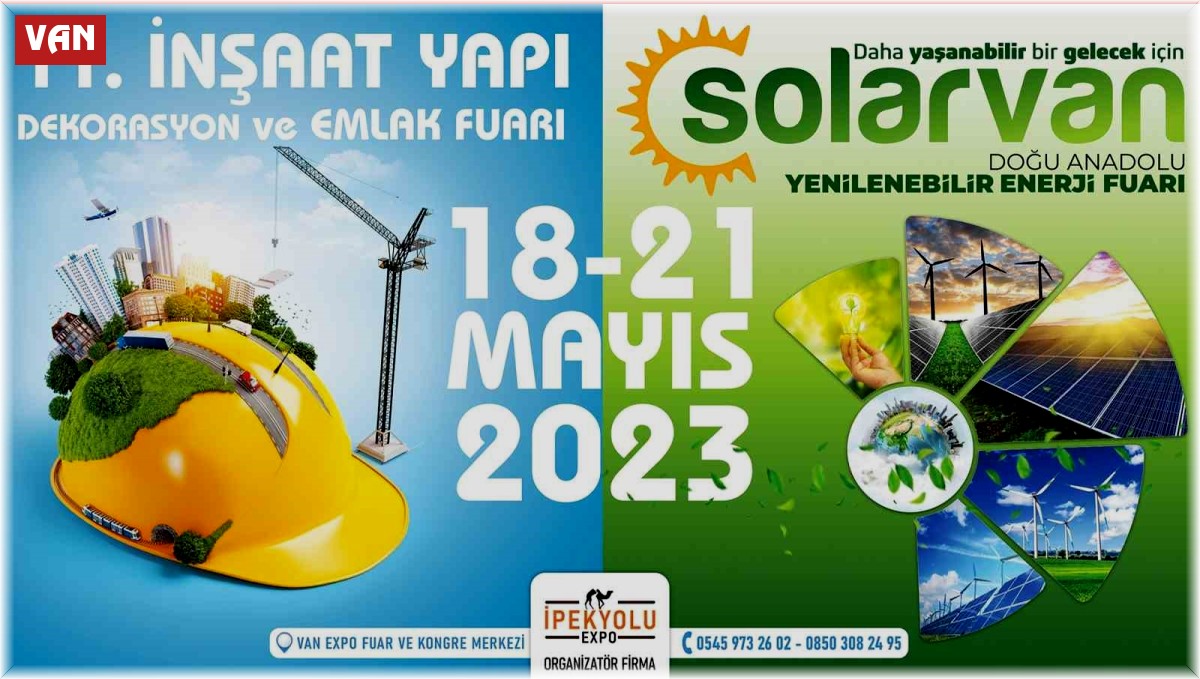 Van'da inşaat ve enerji fuarı hazırlıklarını tamamladı