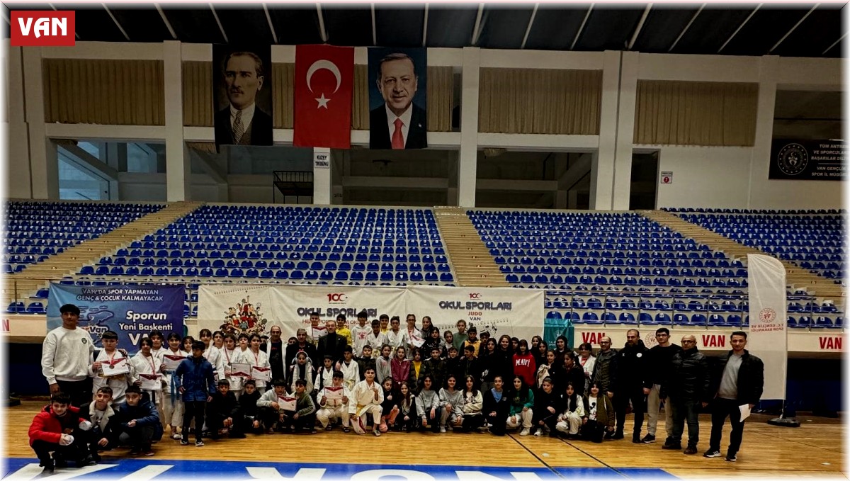 Van'da judo grup müsabakaları sona erdi