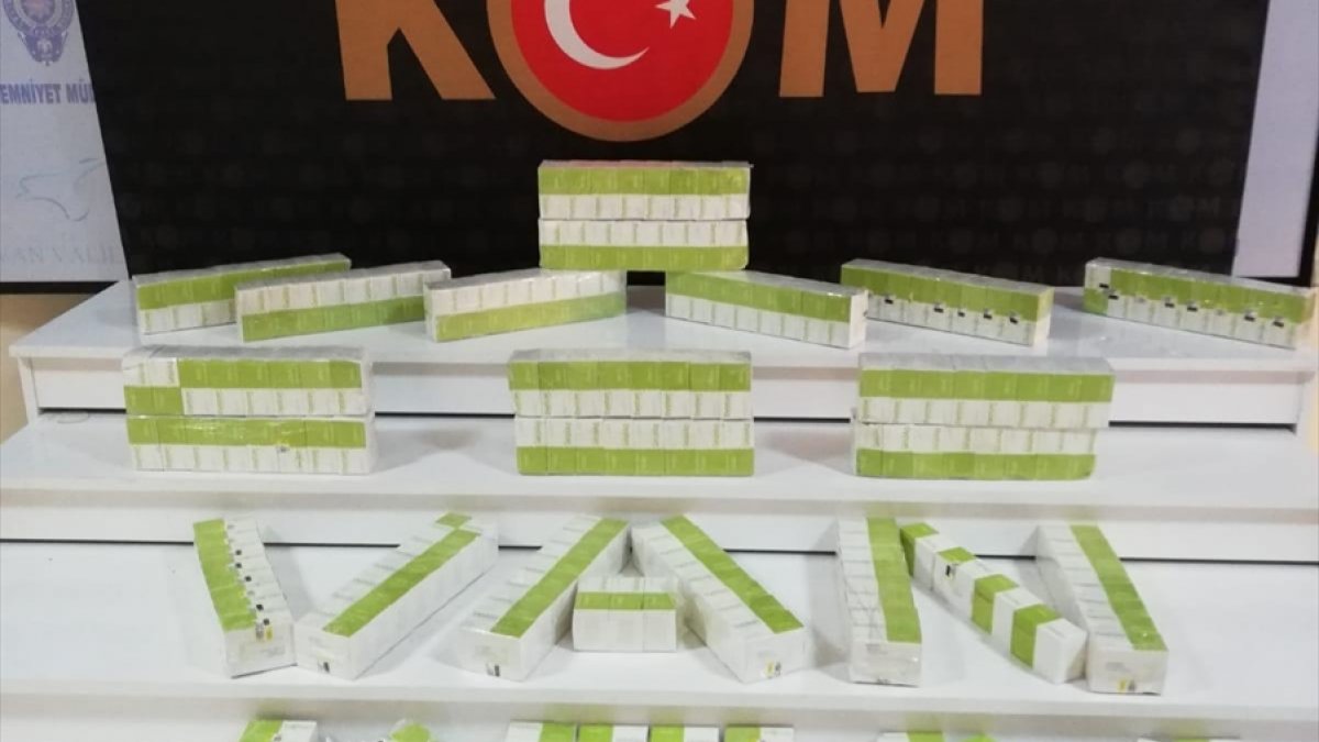Van'da kaçak botoks ürünleri ele geçirildi