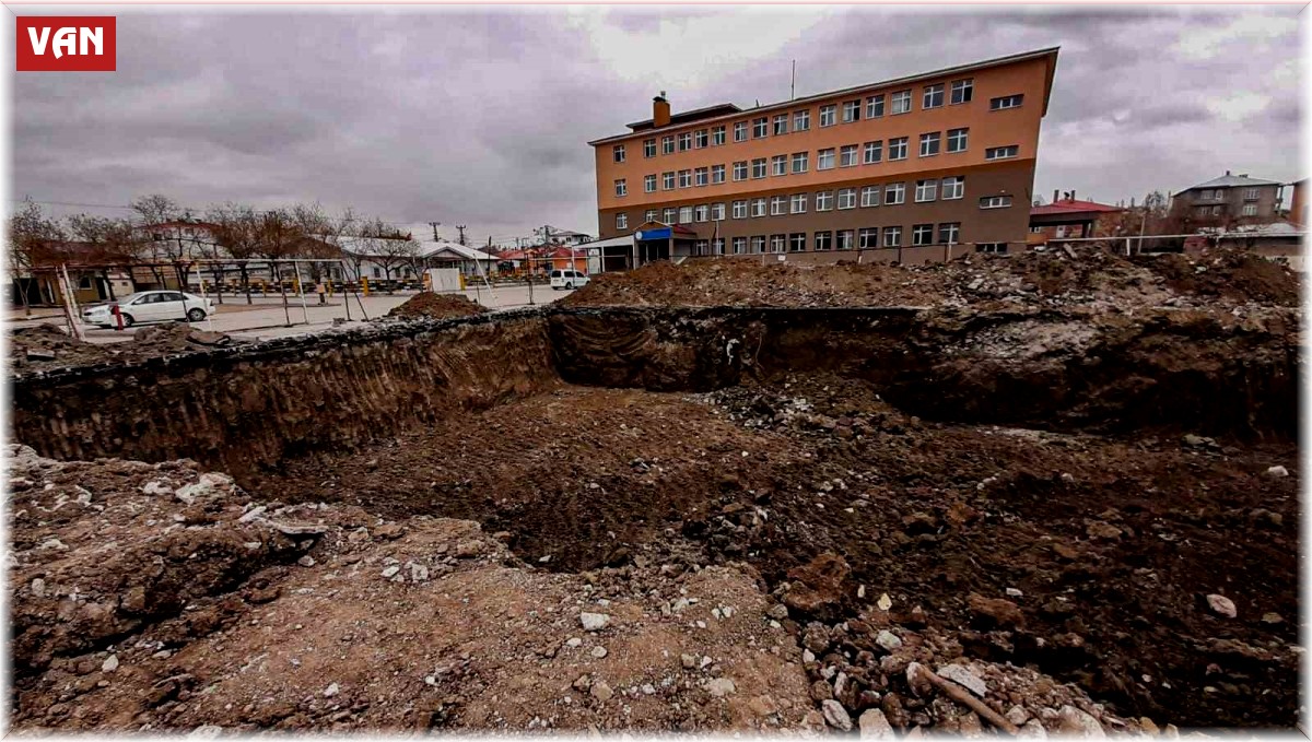 Van'da kaçak hafriyatla mücadele çalışması