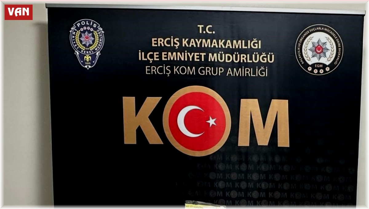 Van'da kaçakçılık operasyonu