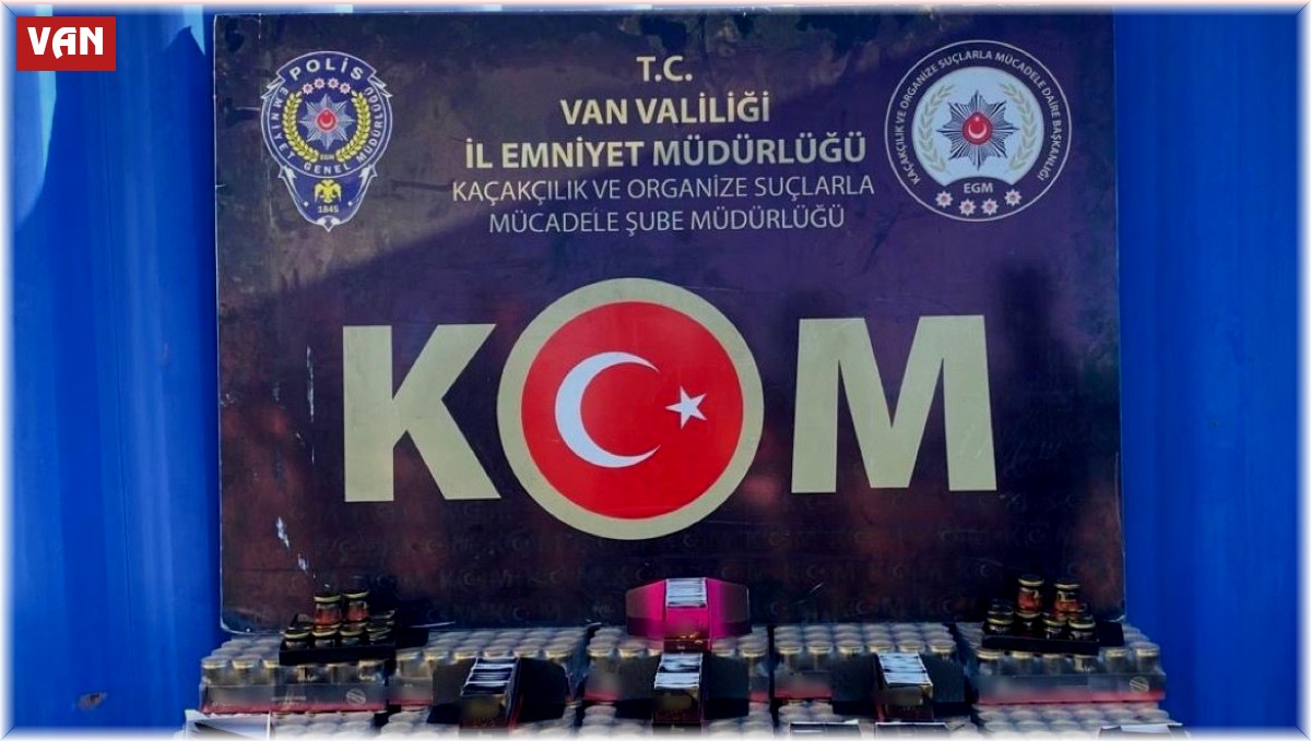 Van'da kaçakçılık operasyonu