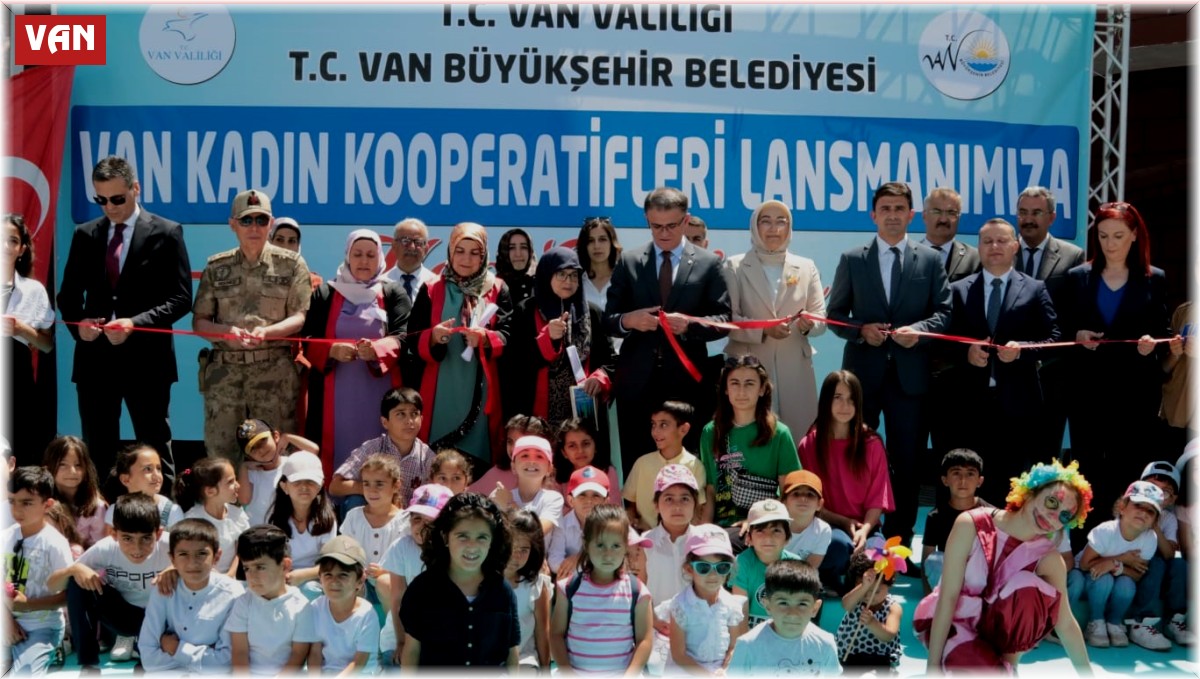 Van'da kadın kooperatiflerinin lansmanı yapıldı