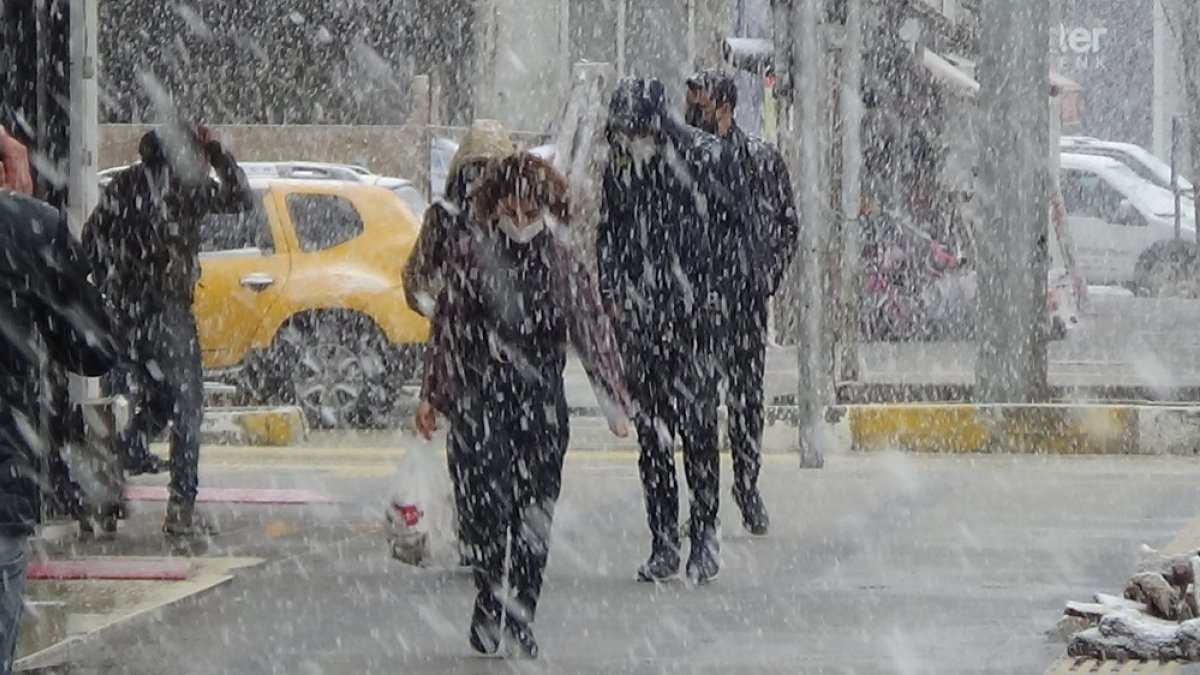 Van'da kar yağışı ve sis!