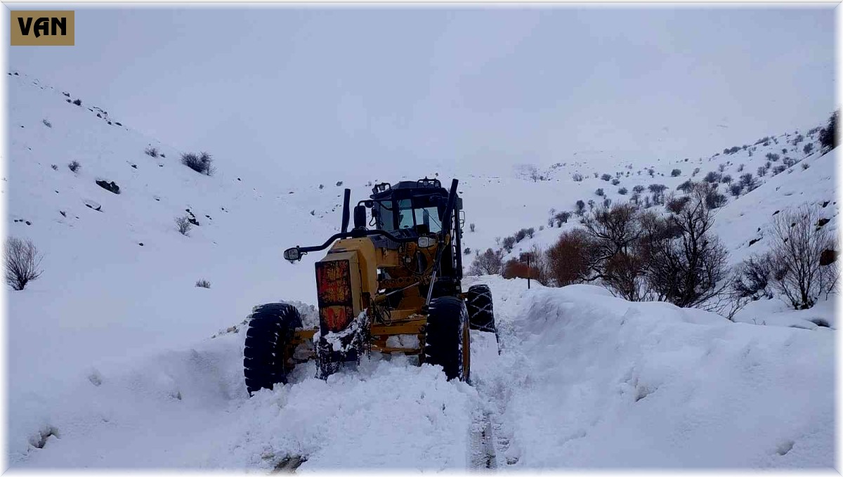 Van'da karla mücadele çalışması