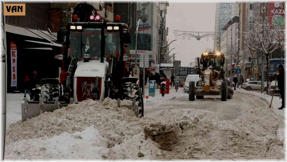 Van'da karla mücadele seferberliği