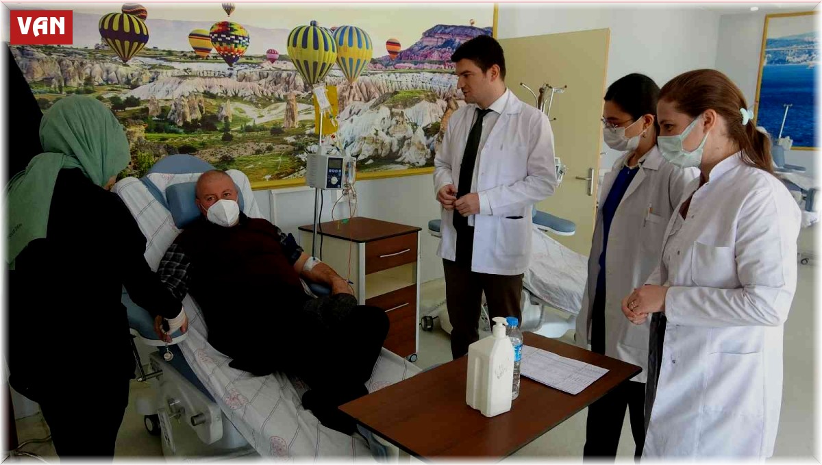 Van'da kemoterapi ünitesi yenilenen yüzüyle hastalara hizmet veriyor