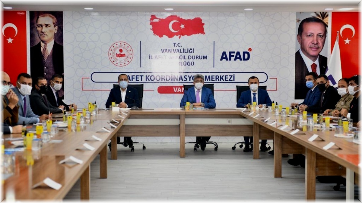 Van'da kış tedbirleri toplantısı