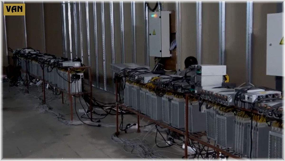 Van'da 'kripto para' operasyonu