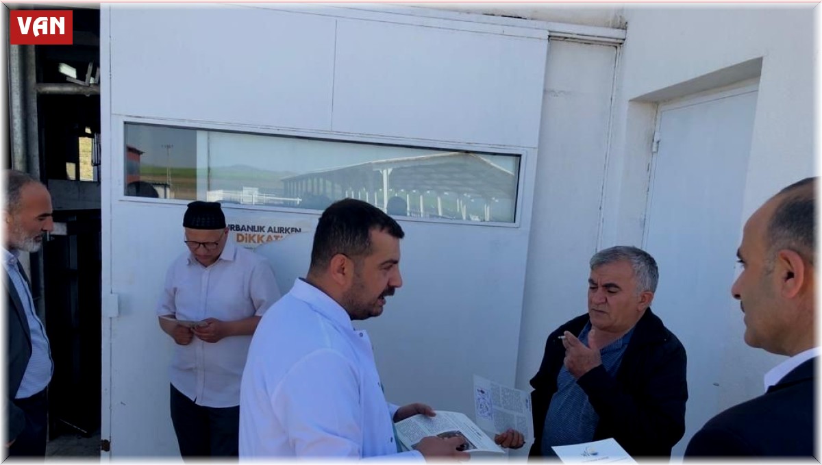 Van'da kurban kesim noktalarındaki denetimler sürdürüyor