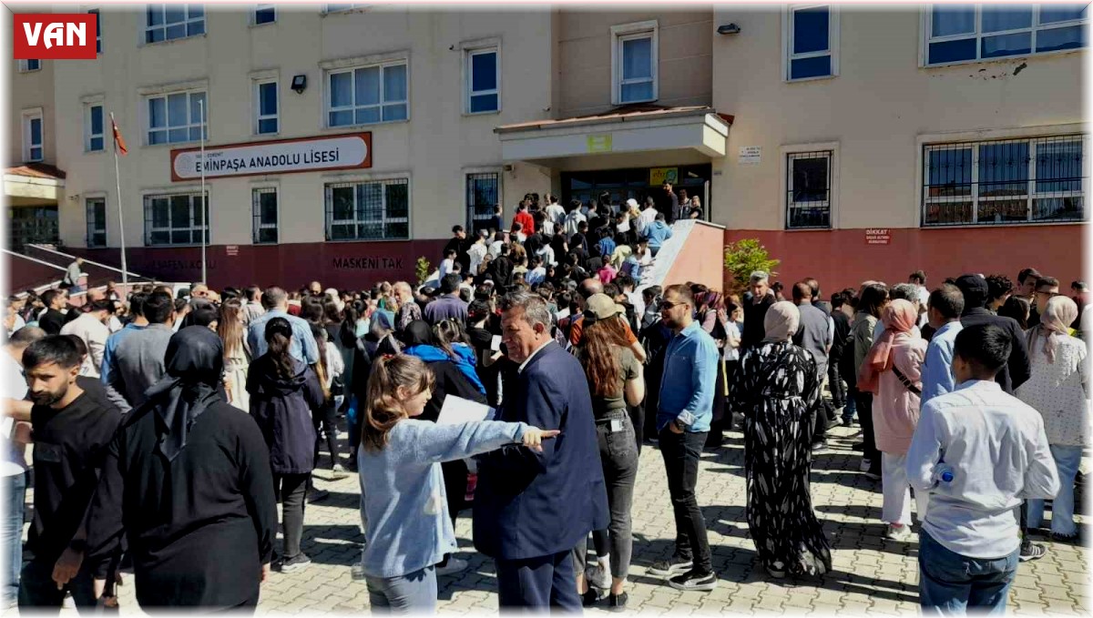 Van'da LGS heyecanı