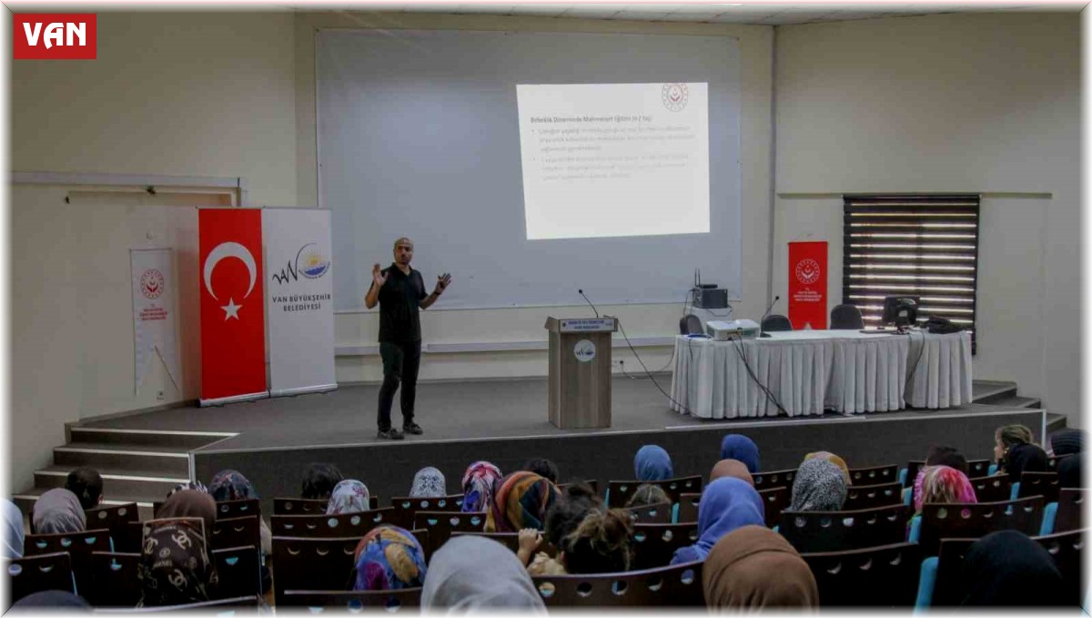 Van'da 'Mahremiyet ve İstismar' konulu seminer düzenlendi