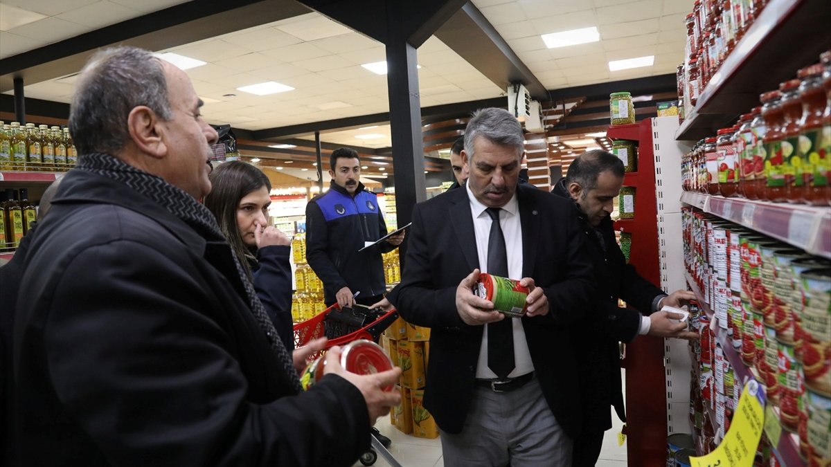 Van'da marketlere yönelik fiyat denetimi