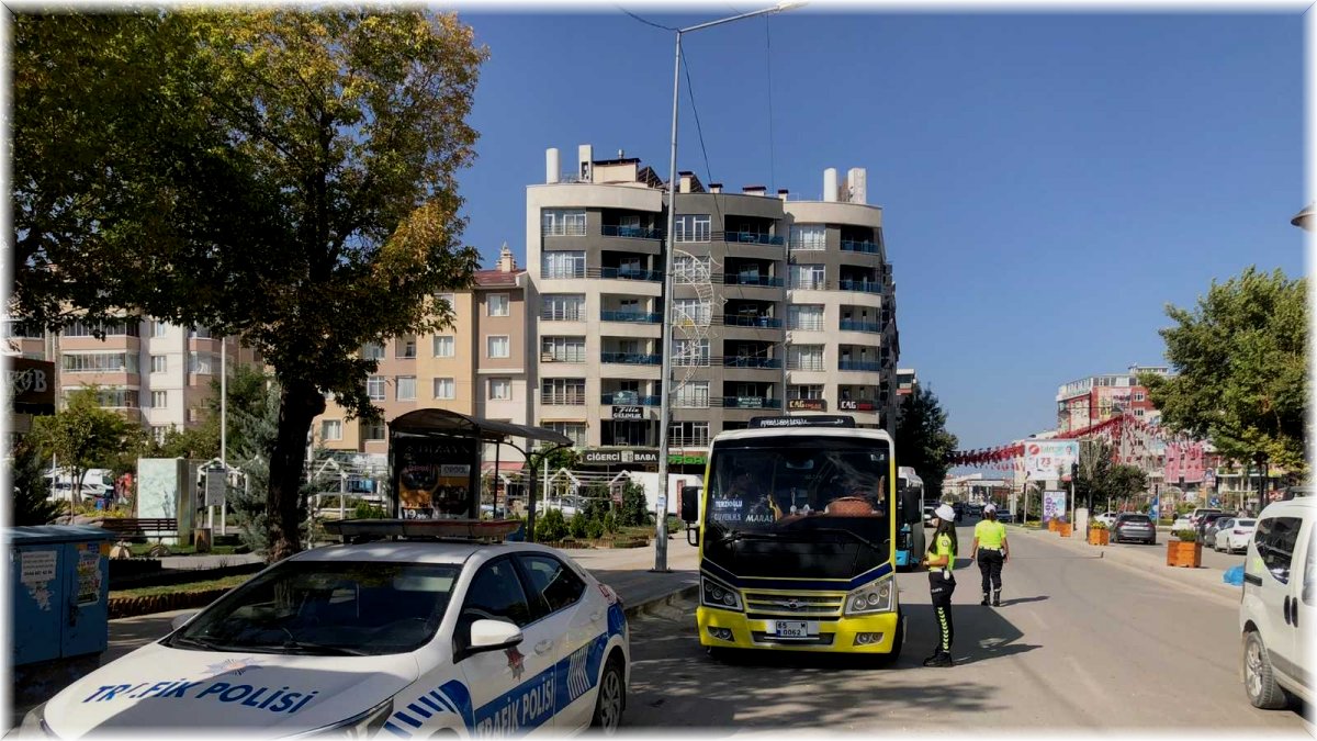 Van'da minibüs sürücüleri bilgilendirildi