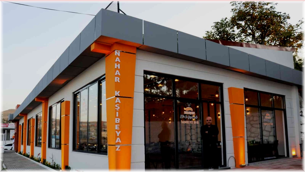 Van'da Nahar Kaşıbeyaz Restaurant hizmete başladı