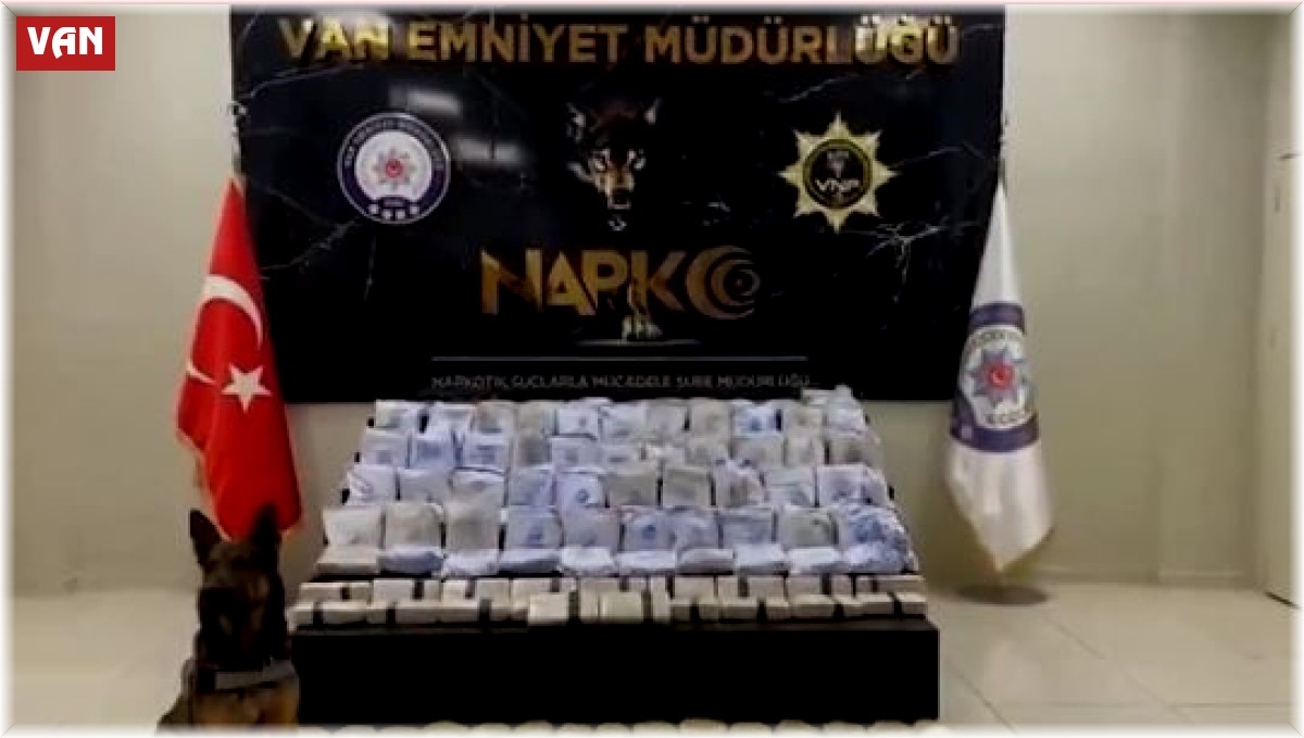 Van'da nefes kesen operasyon: 200 kilo eroin ele geçirildi