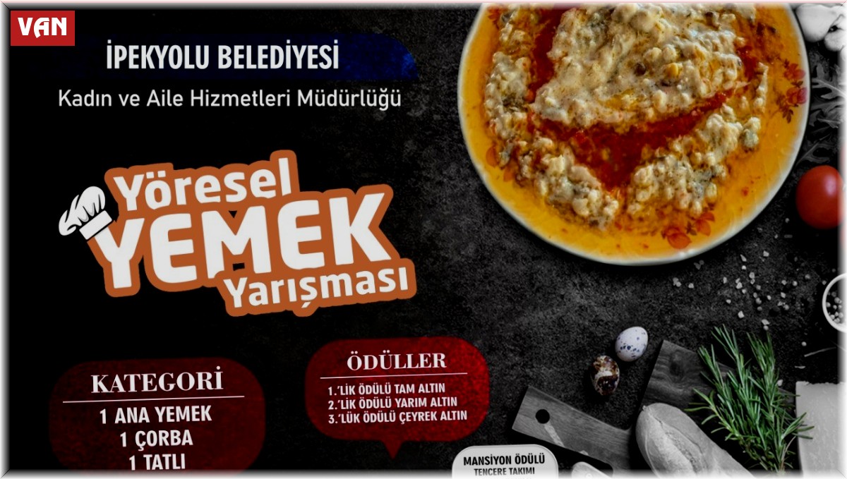 Van'da ödüllü yöresel yemek yarışması