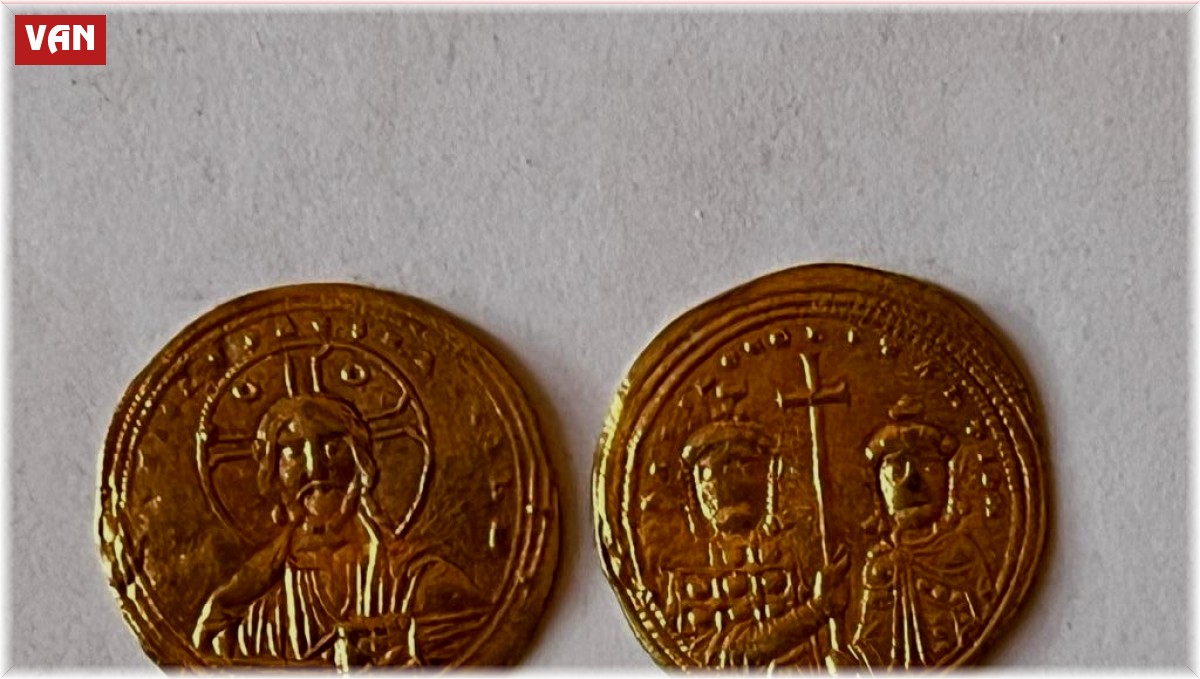 Van'da peynir bidonu içerisinde 265 sikke ele geçirildi