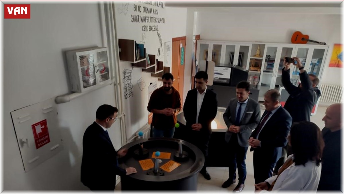 Van'da projeler sergilendi