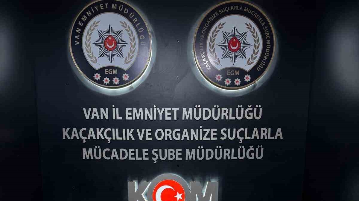 Van'da silah operasyonu