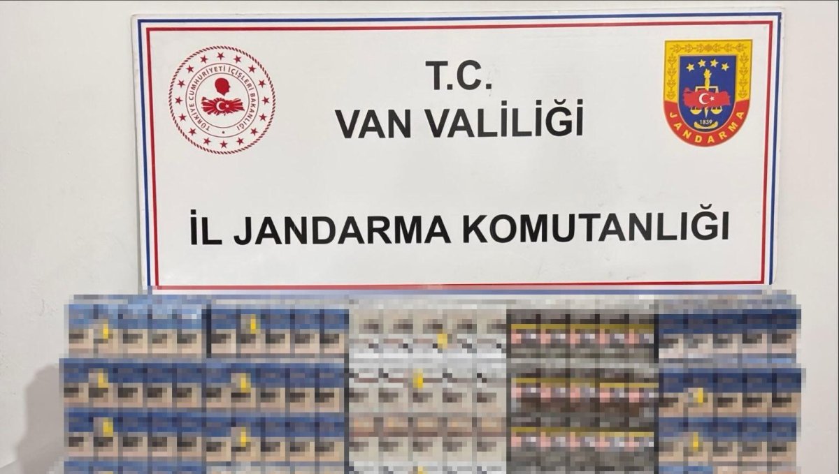 Van'da silah ve kaçak sigara ele geçirildi