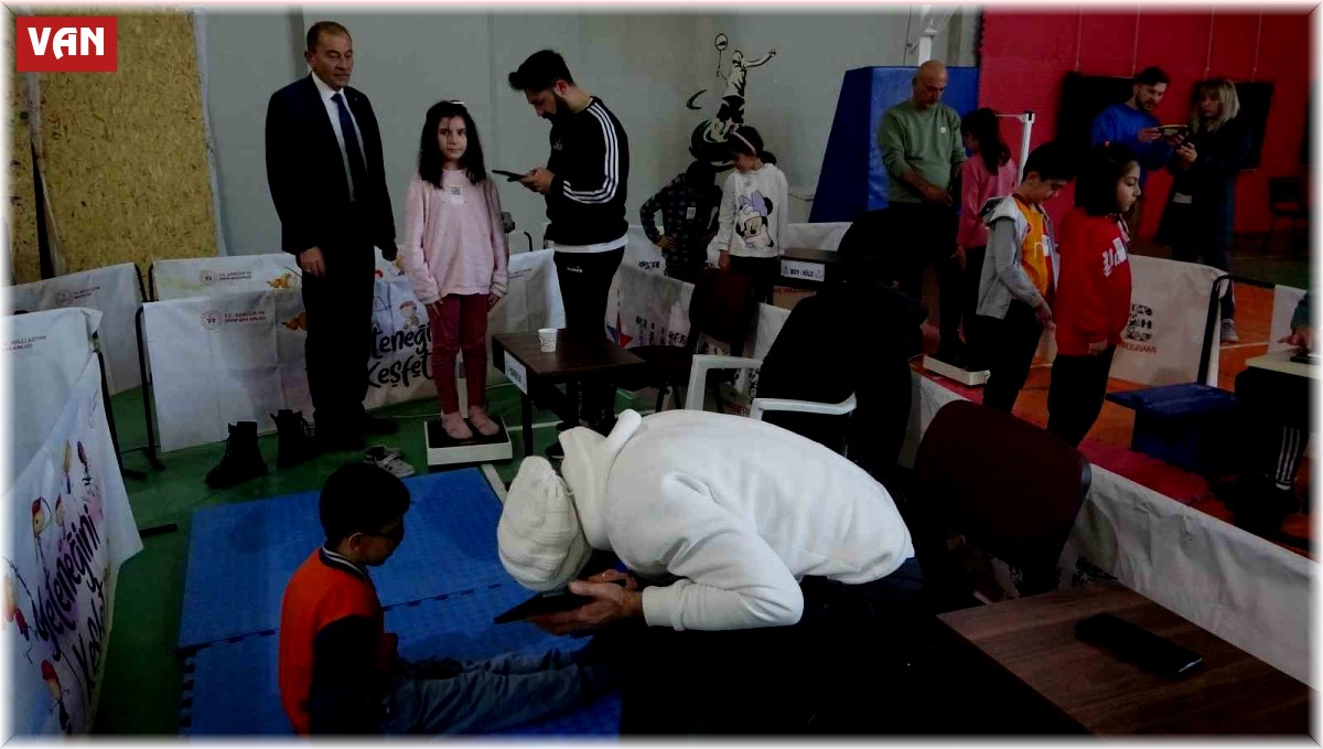 Van'da sportif yetenek taraması başladı