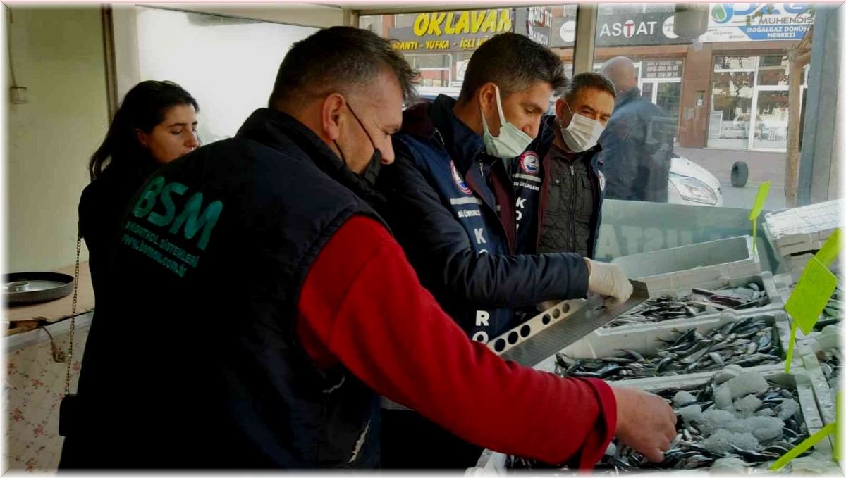 Van'da su ürünleri denetimi