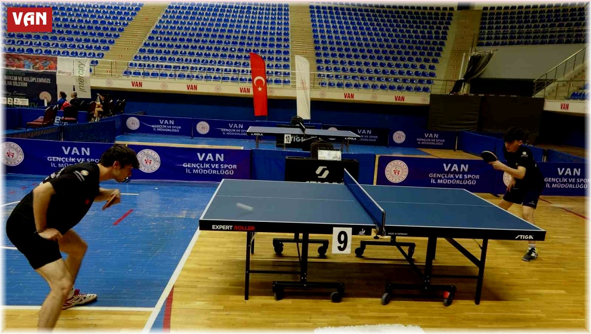 Van'da Süper Lig Masa Tenisi Müsabakaları tamamlandı