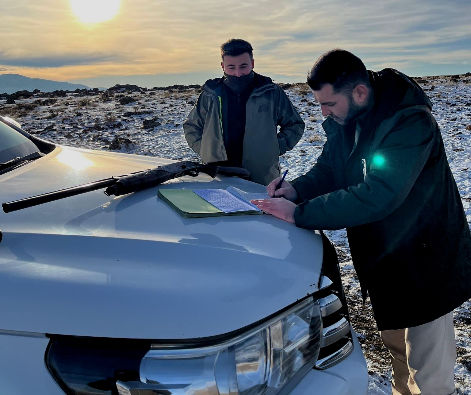 Van'da takozsuz av tüfeği kullanan şahsa 7 bin 398 lira ceza