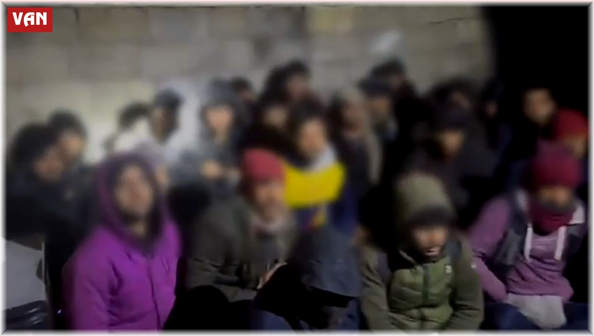 Van'da tandır evine operasyon: 33 göçmen yakalandı