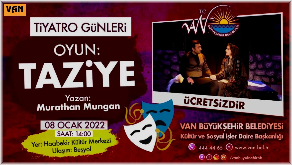 Van'da tiyatro günleri başlıyor