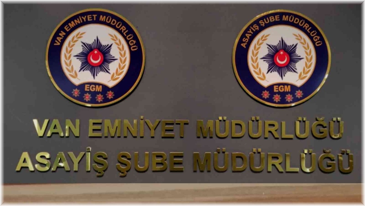 Van'da 'torbacı' operasyonu