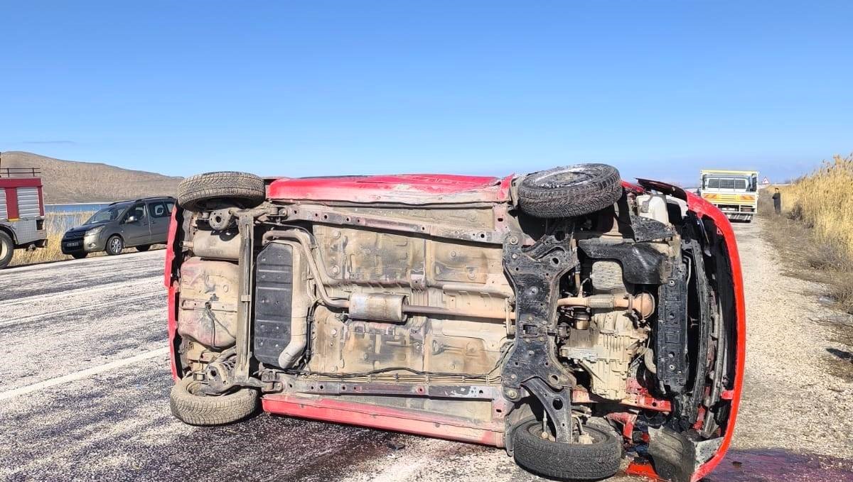 Van'da trafik kazası: 1 ölü, 2 yaralı