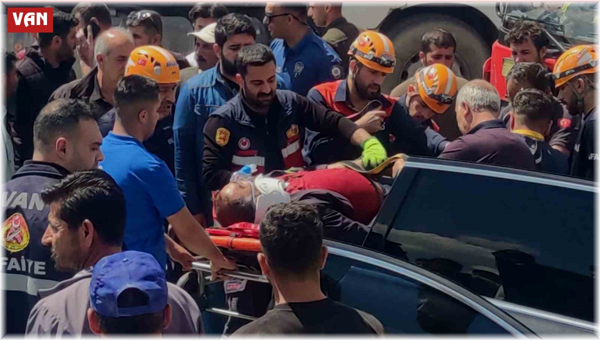 Van'da trafik kazası: 1 yaralı