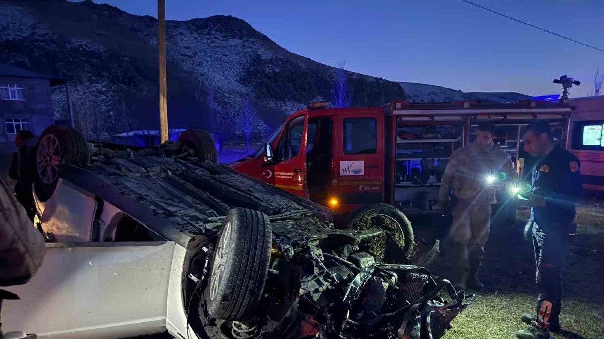 Van'da trafik kazası: 1 yaralı