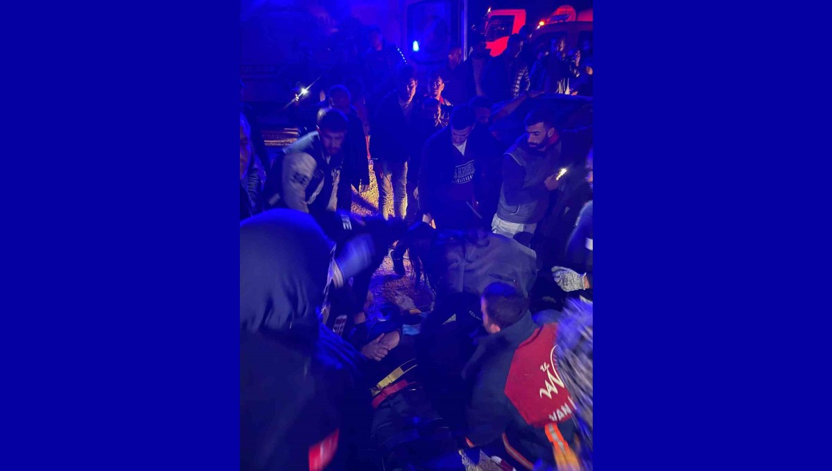 Van'da trafik kazası: 1 yaralı
