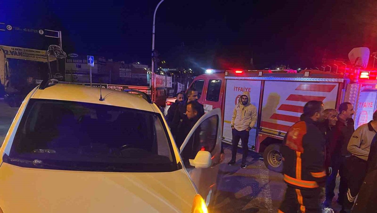 Van'da trafik kazası: 1 yaralı