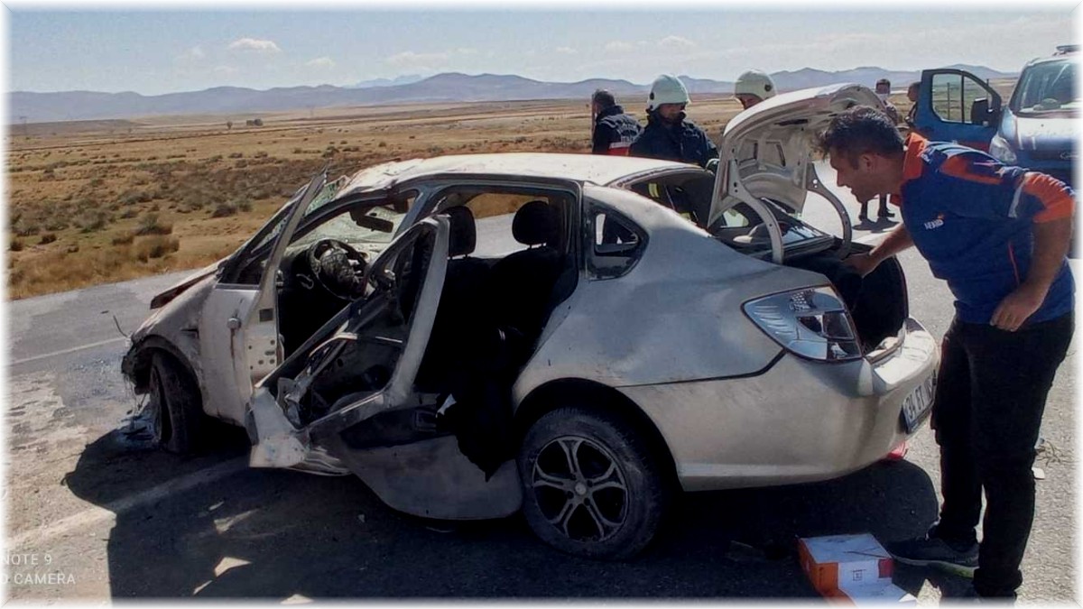 Van'da trafik kazası: 1 yaralı