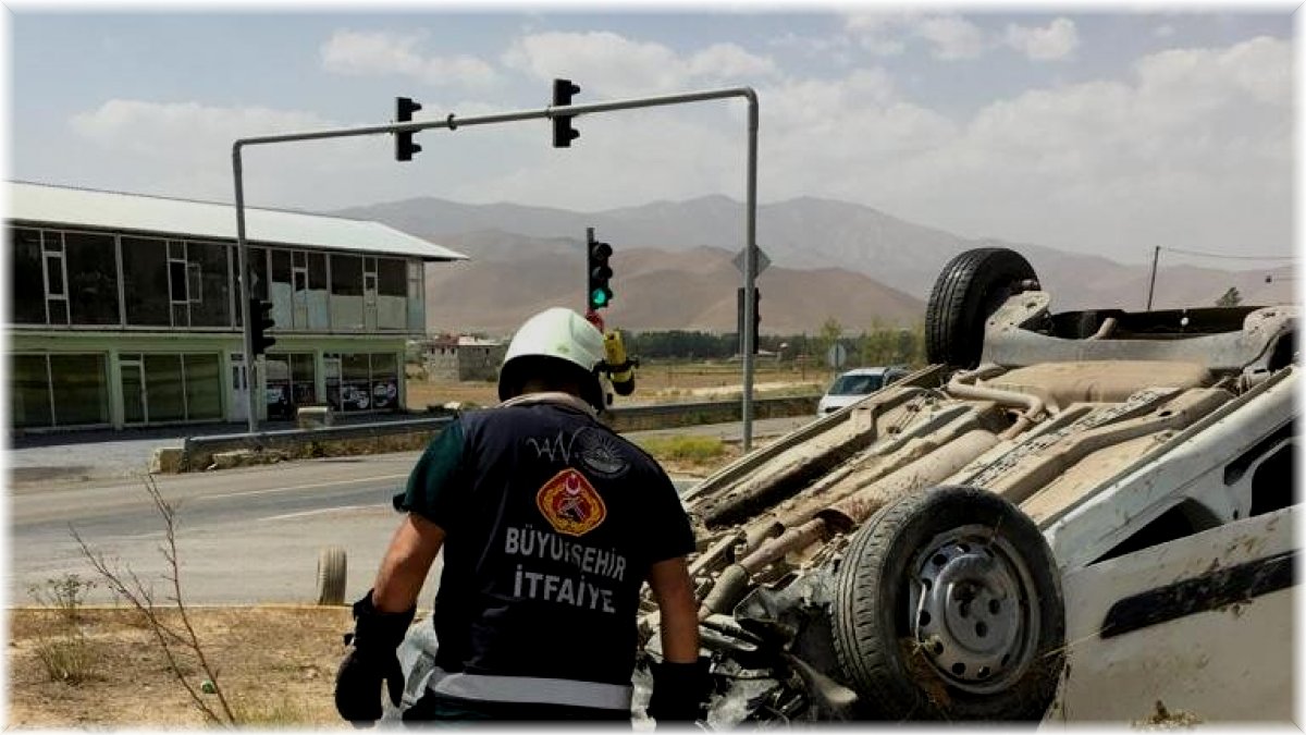 Van'da trafik kazası, 1 yaralı