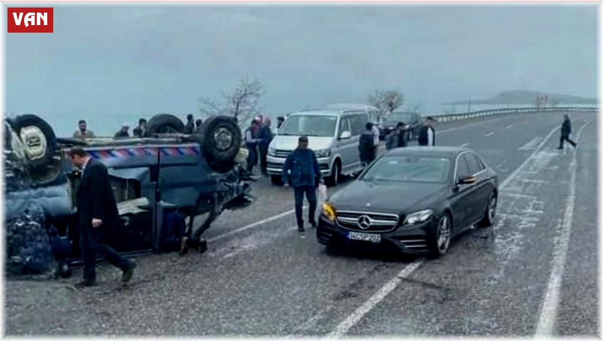 Van'da trafik kazası: 2 yaralı