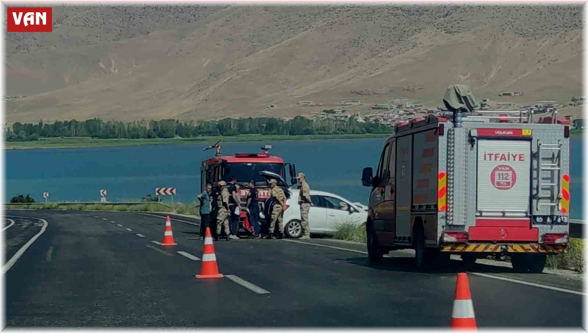 Van'da trafik kazası: 2 yaralı